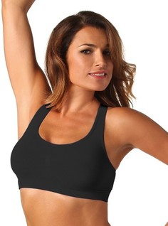 Топ женский Active fit 53012-10 черный S/M