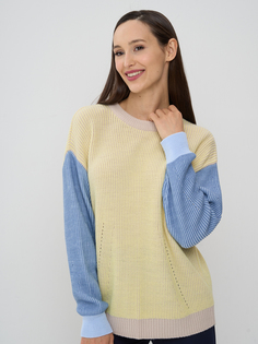 Джемпер женский NEWVAY 9242-94109 желтый 54-56 RU