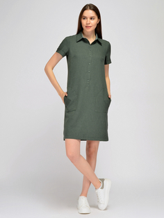 Платье женское Viserdi 1608 зеленое 50 RU