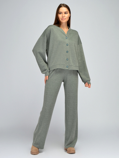 Кардиган женский Viserdi 10371 зеленый 52 RU