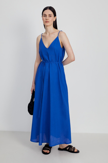 Платье женское Finn Flare FSE11066 синее S