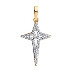 Кулон из серебра Golden Eagle 93030463, фианит