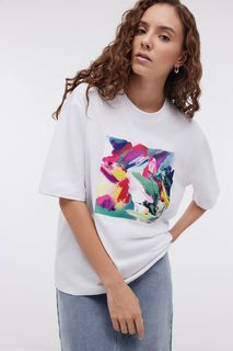 Футболка женская Baon B2324047 белая XL