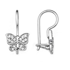 Серьги из серебра Golden Eagle 1210019204-501, фианит
