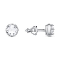 Серьги из серебра Golden Eagle 33811798Д, фианит