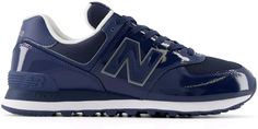 Кроссовки унисекс New Balance 574 синие 7 US