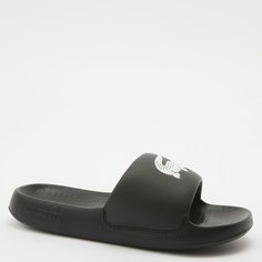 Шлепанцы женские Lacoste 745CFA0002 черные 42 EU