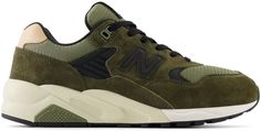 Кроссовки унисекс New Balance 580 зеленые 5.5 US