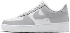 Кеды мужские Nike NIKE AIR FORCE AF1 серые 11 US