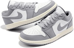 Кеды мужские Nike AIR JORDAN 1 LOW серые 10 US