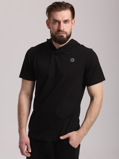 Футболка мужская CROSSSPORT Фмк-040 черная 46 RU