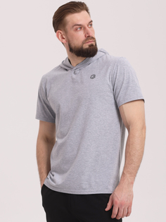 Футболка мужская CROSSSPORT Фмк-040 серая 52 RU