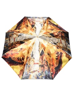 Зонт женский Zest 53864 серебристо-золотой
