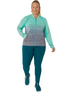 Тайтсы женские Asics 2012C968-301 бирюзовые M