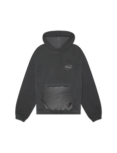 Худи унисекс ZNY REBORN серое L/XL