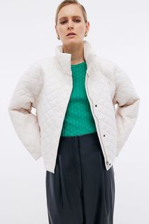 Куртка женская Baon B0323007 бежевая 2XL