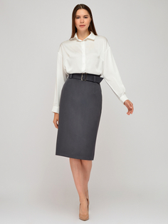 Юбка женская Viserdi 10043 серая 52 RU