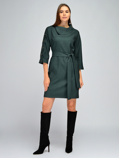 Платье женское Viserdi 9033 зеленое 44 RU