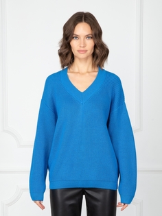 Пуловер женский Eleganzza ZZ-01001 голубой S