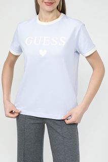 Футболка женская Guess V4RI04 K8FQ4 фиолетовая XL