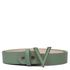 Ремень женский Valentino VCS7NU57 зеленый, 80х3,3 см