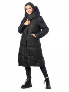 Пальто женское EVACANA 4070 черное 50 RU