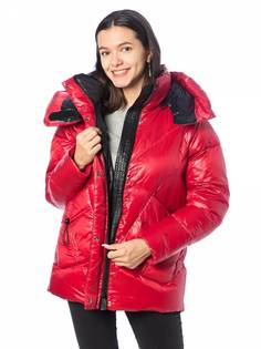 Куртка женская EVACANA 4074 красная 44 RU