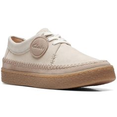 Кеды женские Clarks 26170487 бежевые 41 EU