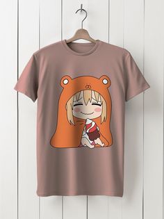 Футболка унисекс HYPNOTICA Аниме Двуличная сестренка Умару - 1090 розовая M