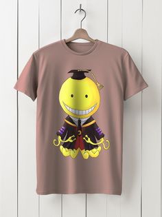 Футболка унисекс HYPNOTICA Аниме Класс убийц - 1132 розовая 3XL