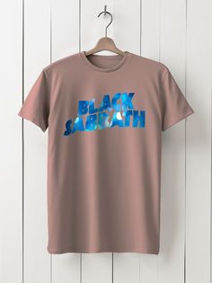 Футболка унисекс HYPNOTICA Музыка Black Sabbath - 1208 розовая 3XL