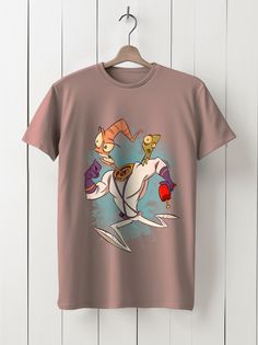 Футболка унисекс HYPNOTICA Игра Earthworm Jim - 166 розовая 3XL