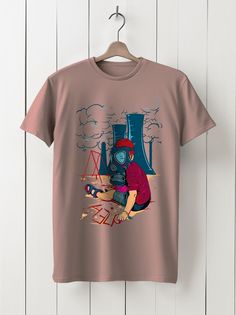 Футболка унисекс HYPNOTICA Экология - 946 розовая 2XS