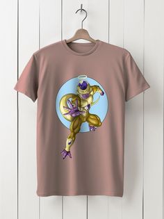 Футболка унисекс HYPNOTICA Аниме Драгонболл - 1106 розовая 2XS