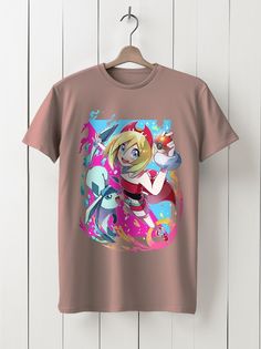 Футболка унисекс HYPNOTICA Аниме Pokemon - 1147 розовая S