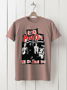 Футболка унисекс HYPNOTICA Музыка Sex Pistols - 69 розовая 2XL