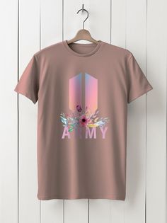 Футболка унисекс HYPNOTICA Музыка BTS - 1219 розовая 2XS