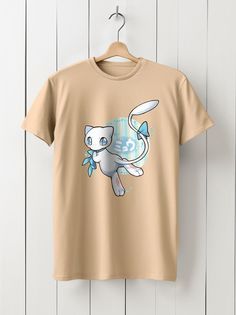Футболка унисекс HYPNOTICA Аниме Pokemon - 1143 бежевая L