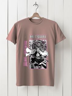 Футболка унисекс HYPNOTICA аниме demon- 40153 розовая 2XS