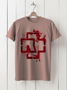 Футболка унисекс HYPNOTICA Музыка Rammstein -83 розовая 2XL