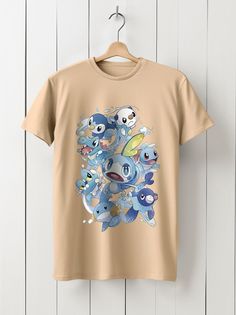Футболка унисекс HYPNOTICA Аниме Pokemon - 967 бежевая M