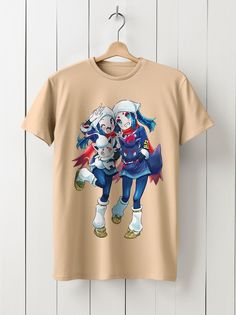 Футболка унисекс HYPNOTICA Аниме Pokemon - 975 бежевая 2XL