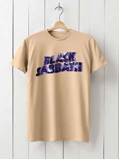 Футболка унисекс HYPNOTICA Музыка Black Sabbath - 1207 бежевая M