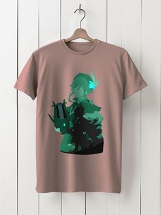 Футболка унисекс HYPNOTICA игры - 40011 розовая 2XS