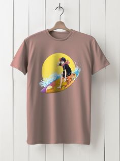 Футболка унисекс HYPNOTICA аниме бездомный бог - 1031 розовая 2XL