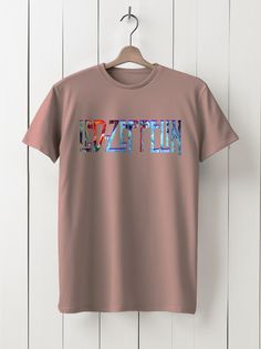 Футболка унисекс HYPNOTICA Музыка Deep Purple - 1191 розовая 2XL