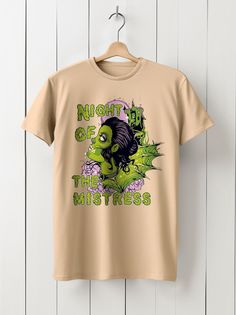 Футболка унисекс HYPNOTICA Nigt of the mistress - 930 бежевая 2XL