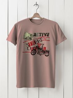 Футболка унисекс HYPNOTICA Active street - 939 розовая 2XL