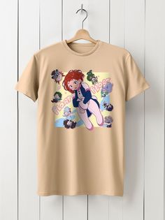 Футболка унисекс HYPNOTICA Аниме My Hero Academia - 919 бежевая 2XL