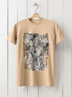 Футболка унисекс HYPNOTICA Винтаж - 937 бежевая 2XL